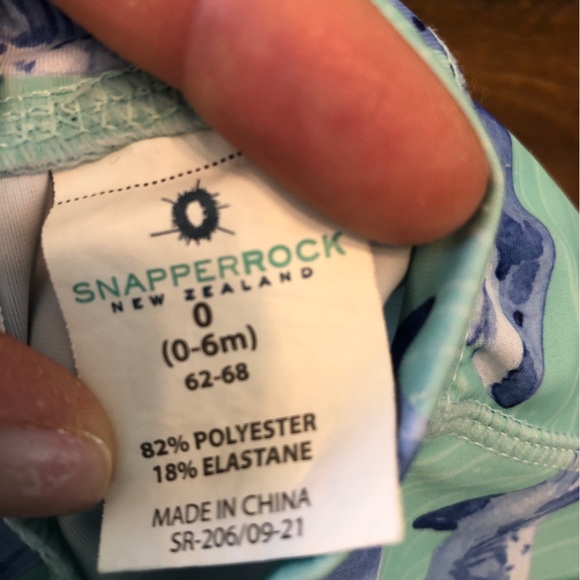 Snapper Rock 0-6 month swimsuit - Picture 2 of 2